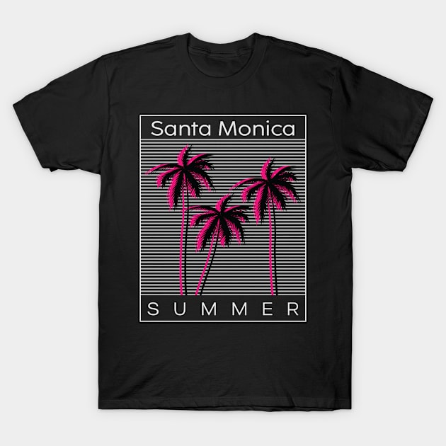 Santa Monica summer T-Shirt by SerenityByAlex